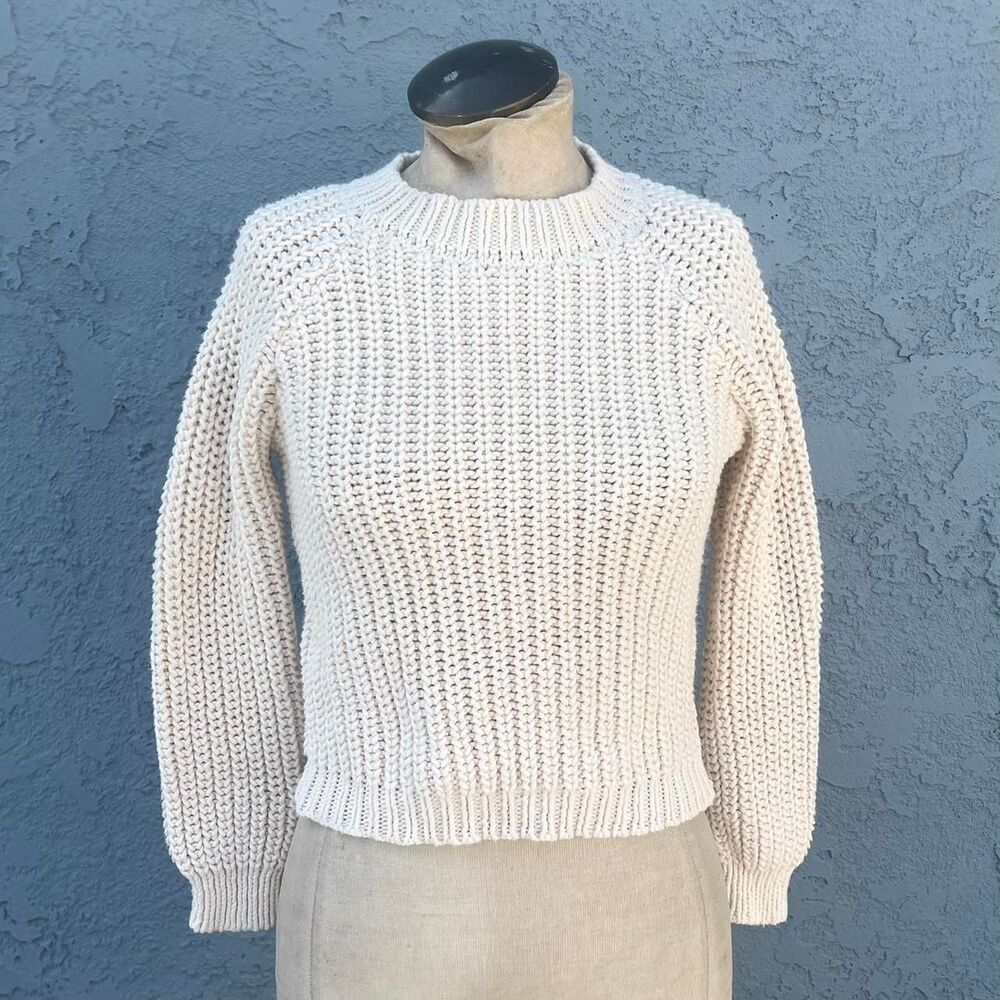 Fisherman Sweater by Dylan Gray 100% cotton Americana classic
